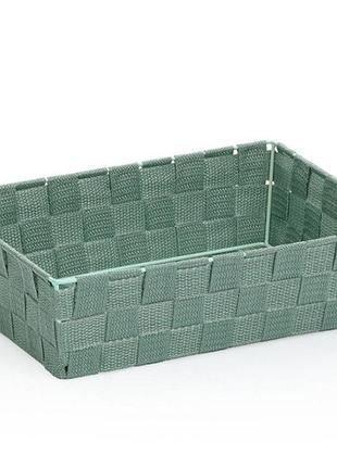 Кошик для зберігання речей kela alvaro 24517 29.5х20.5х8.5 см зелена липа