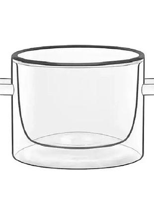 Кастрюля для запекания luigi bormioli thermic glass a-11637-g-4102-aa-01 120 мл