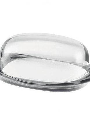 Масленка guzzini feeling 22420092 7,5х20х12,3 см серая