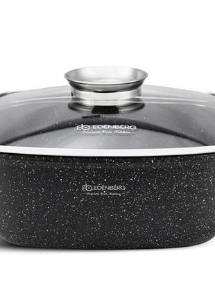 Каструля з кришкою edenberg eb-8113 24 см 4,4 л