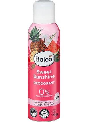 Дезодорант-спрей жіночий balea anti-transpirant sweet sunshine 4067796069792 200 мл