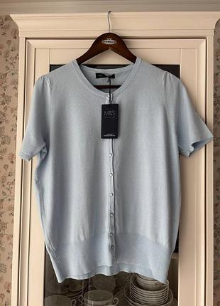 Ніжно блакитна кофтинка marks and spencer
