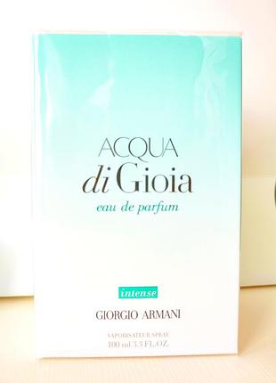 Giorgio armani acqua di gioia intense парфюмированная вода женская, 100 мл
