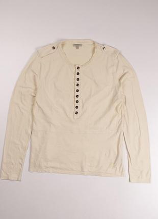 Дуже крутий, оригінальний лонслів men’s burberry london long sleeve metal button slim fit beige