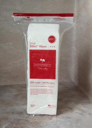 Intrinsics - large silken wipes - професійні косметичні серветки, 200 шт