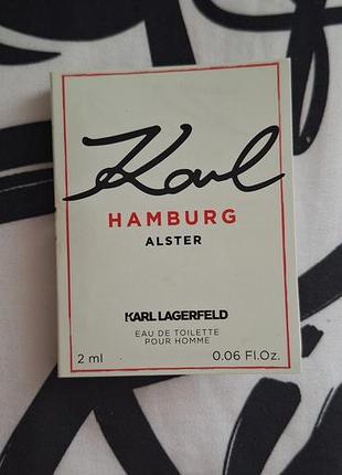 Мужской парфюм 
karl lagerfeld karl hamburg alster 2мл