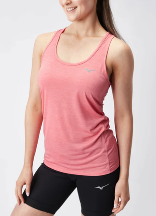 Жіноча майка mizuno performance core tank спортивна майка для бігу