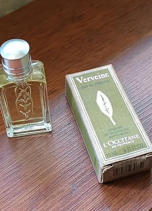 Парфюм l'occitane verveine 10ml edt
