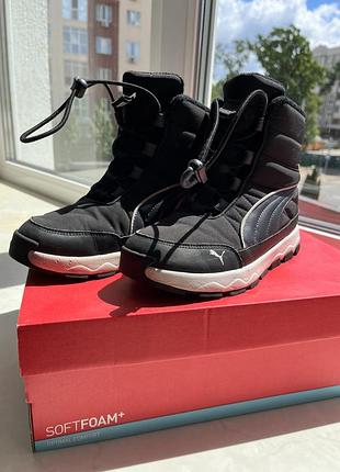 Зимние ботинки puma evolve boot jr, размер 36