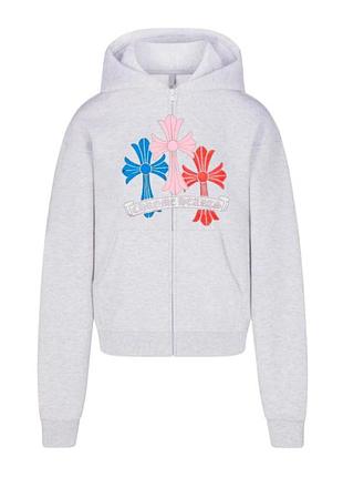 Мужской зип-худи chrome hearts w9 xs