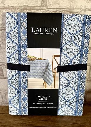 Оригінал! нова скатертина ralph lauren original, бавовняна, принтом «пейслі», люкс бренд, 152х213 см, сша 🇺🇸