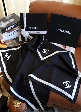 Хустка платок chanel шовкова