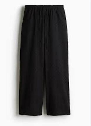 Льняні штани для дівчинки h&m