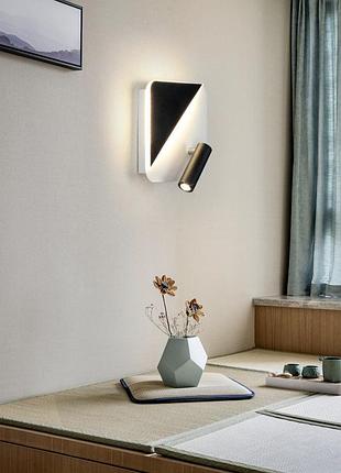 Бра led 28119 білий 8х18х18 см.