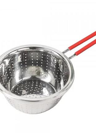 Дуршлаг edenberg eb-18084-red 24х10.2 см красный