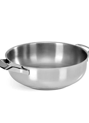 Кастрюля barazzoni my pot 160004024 24 см 2.7 л серебристая