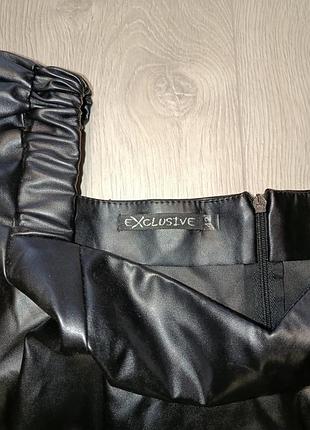 Платье кожаное 3
