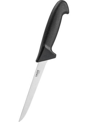 Нож филейный vinzer professional vz-50265 15 см