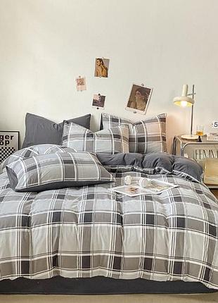 Постельное белье евро dushka home поликотон 21175 200х220 см