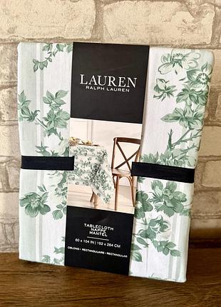 Оригінал! нова преміум скатертина lauren ralph lauren original, бавовняна, з квітковим принтом, люкс бренд, оригінал, 152х264 см, сша 🇺🇸