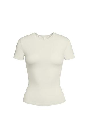 Skims cotton jersey t-shirt (usa), скімс футболка котон джерсі (сша, оригінал)