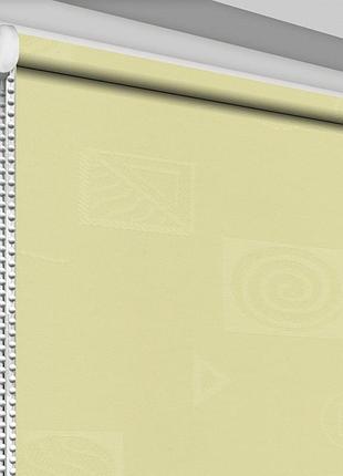Рулонная штора rolets икеа 1-2083-1000 100x170 см открытого типа золотистая