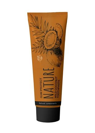 Зубная паста с диким кокосом bioton cosmetics nature wild coconut toothpaste.