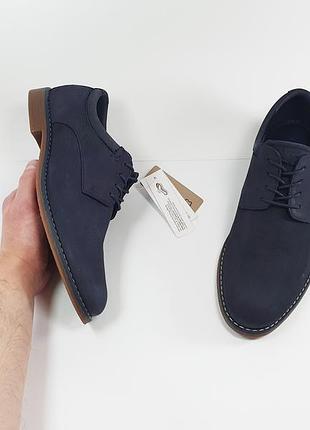 Мужские туфли lasocki 41 26.5 см 7 uk сині