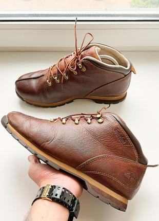 Мужские кожаные ботинки timberland splitrock hiker