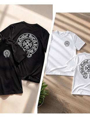 Футболки chrome hearts (унісекс) 2