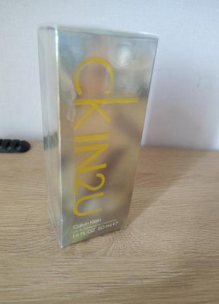 Туалетная вода calvin klein ck n2u 50ml оригинал из duty free