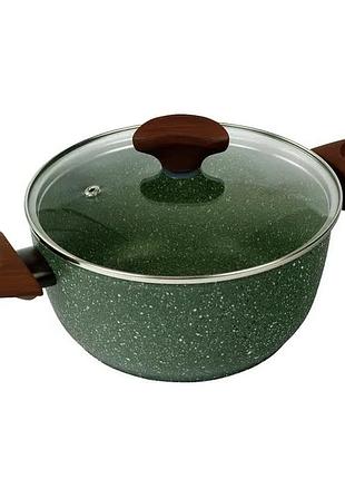 Каструля з кришкою tvs natura induсtion bs480242910101с 24 см 4.5 см
