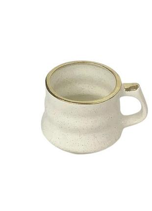 Кружка декор керамика cappuccino gold кг-320 260 мл