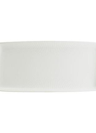 Блюдо для подачи bonna iris white irswhmov35dt 34х16 см белое