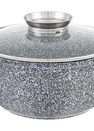 Кастрюля с крышкой edenberg eb-3981 32 см 10 л
