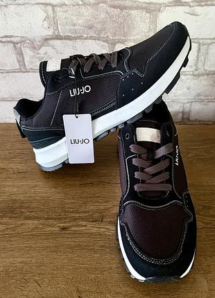 Оригінал! нові чоловічі кросівки люкс бренду liu jo sneaker man 5, 44.5-45 р, 28-28.5 см, італія 🇮🇹