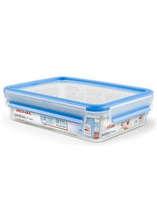 Контейнер пищевой tefal masterseal k3021412 1200 мл