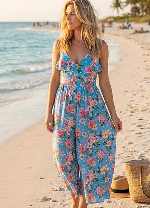 Ромпер женский, бренда "zara", 
xs/s, коттон.
