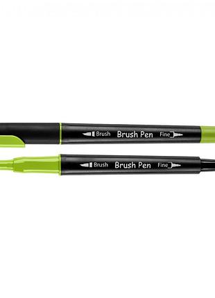 Маркер акварельный santi brush sw-18 391018 салатовый