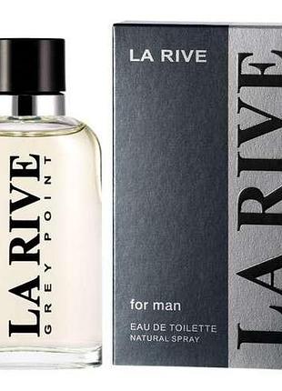 Мужская туалетная вода la rive grey point,90 мл 4022
