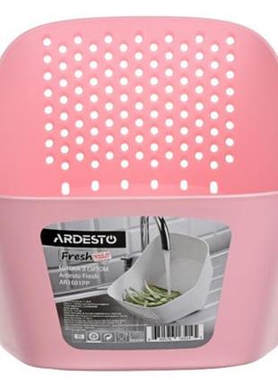 Миска с ситом ardesto ar-1601-pp