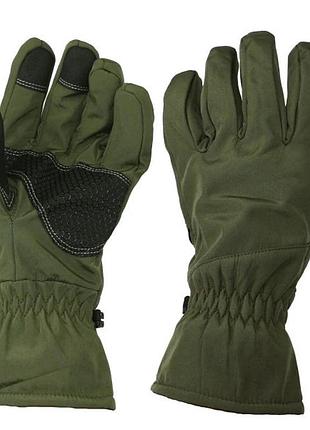 Перчатки зимние тактические uad perun softshell uad0025xl оливковые xl