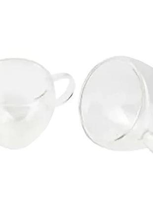 Набір чашок bergner coffee tea lovers bg-20114-mm 100 мл 2 шт