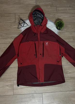 Чоловіча туристична вітровка haglofs m gore tex оригінал