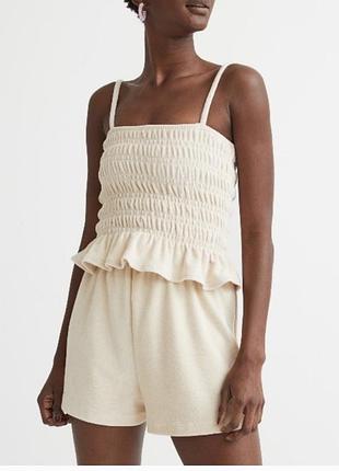Молочний топ h&m