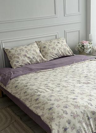 Постельное белье двуспальное dushka home муслин 21733 180х215 см