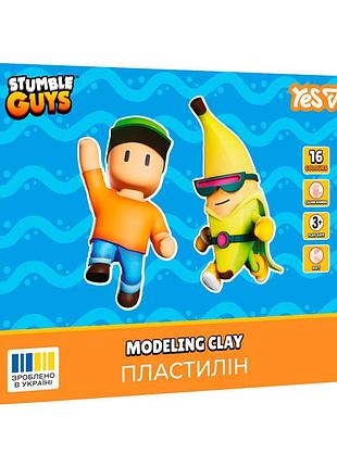 Пластилин yes stumble guys 540724 16 цветов