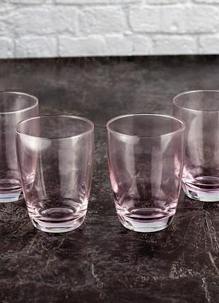 Набор стаканов низких luminarc variation shades pink d4843 340 мл 4 шт