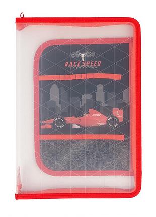 Папка-органайзер на блискавці a4 yes fc race legend 492072 33х23х2,5 см