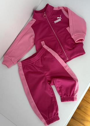 Оригінал костюм puma для дівчинки 6/9 місяців новий пума набір для немовля